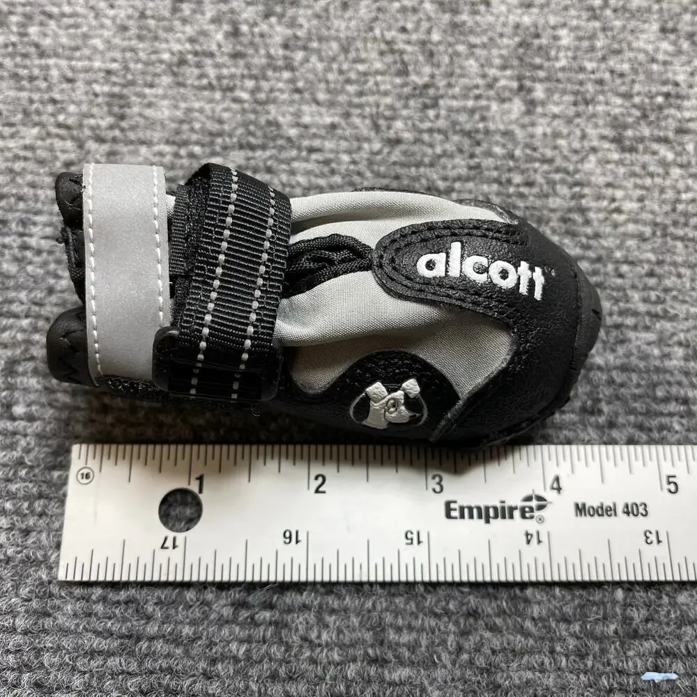 ALCOTT Black and Gray Dog Adventure Boots XS